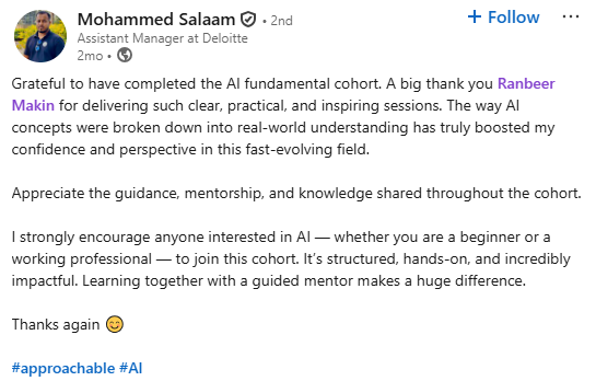 LinkedIn Review 6